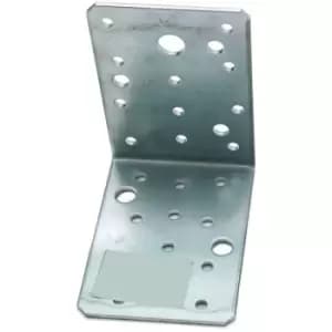 Image of Metal Support Framing Anchor Bracket Connection Zinc - Size 90x90x65x2.5mm - Pack of 30