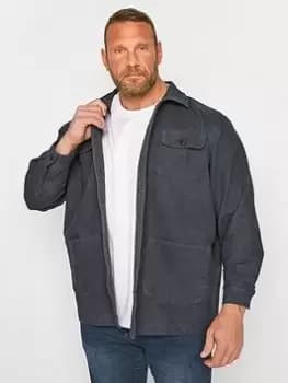 Image of BadRhino Navy Overshirt, Blue, Size XL, Men