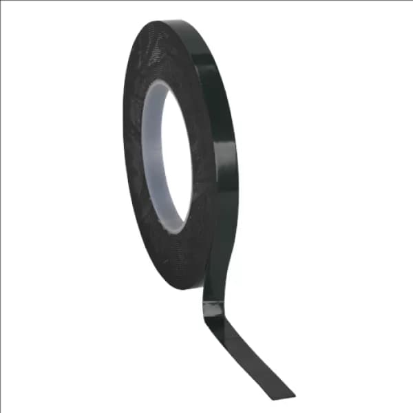 Image of Sealey DSTG1210 Double-Sided Adhesive Foam Tape 12mm x 10mtr Green Backing