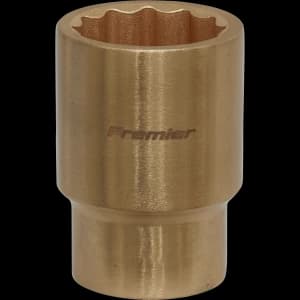 Image of Sealey 1/2" Drive Non Sparking Bi Hexagon Socket Metric 1/2" 22mm