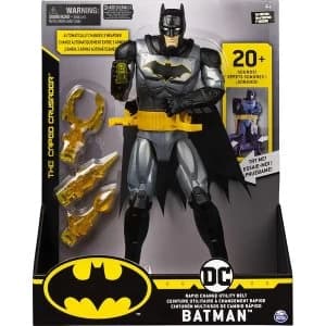 Image of DC Batman: The Caped Crusader - Deluxe Batman Rapid Change Utility Belt Action Figure