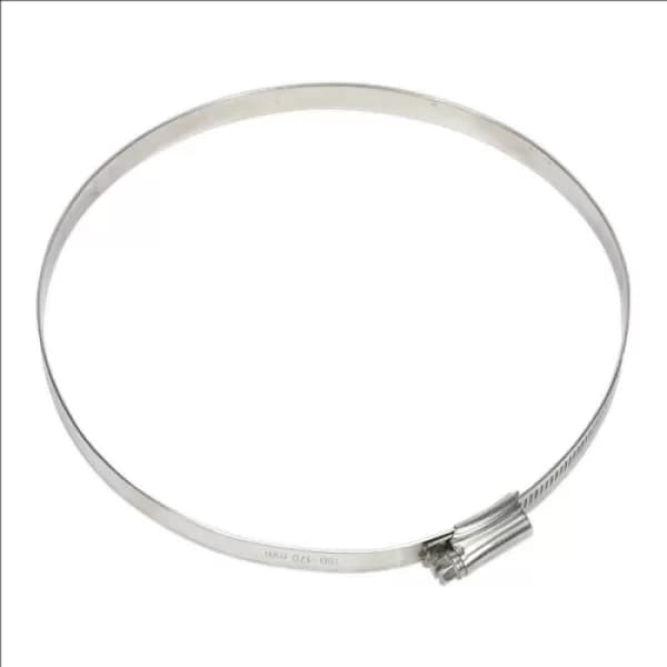 Image of Genuine SEALEY SHCSS7 Hose Clip Stainless Steel Ø150-170mm Pack of 5