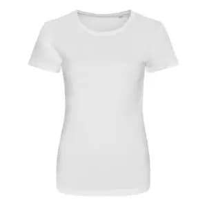 Image of AWDis Womens/Ladies Girlie Tri-Blend T-Shirt (S) (Solid White)