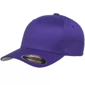 Image of Flexfit Childrens/Kids Wooly Combed Cap (One Size) (Purple)
