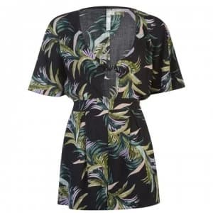 Image of Seafolly Seafolly Las Palmas Cover Up Ladies - BLACK