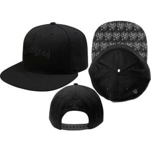 Image of Motorhead - Logo & Warpig Mens Snapback Cap - Black