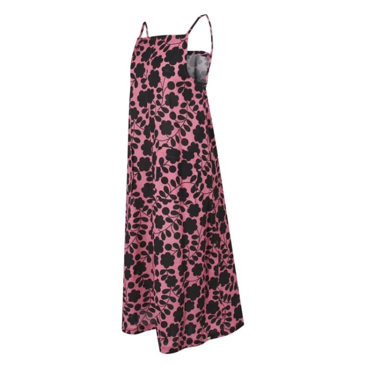 Image of Regatta Womens Orla II Summer Sun Dress 10 - Waist 27' (68cm), Inside Leg 31' Pink Floral RWD091-IAM-10