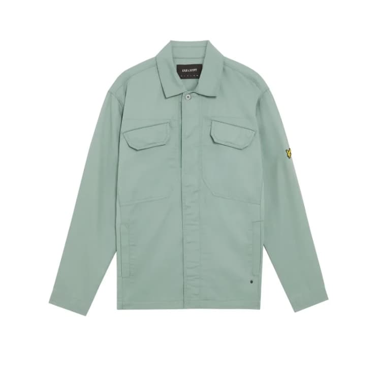 Image of Lyle & Scott Multi-pocket overshirt Lyle & Scott Vert Male S
