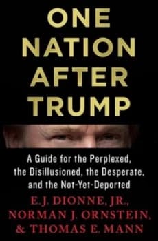 Image of One Nation After Trump by E. J Dionne Hardback