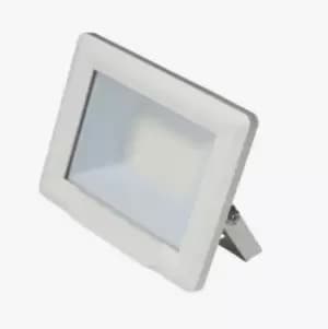 Image of Robus Hi-Lume 100W LED Floodlight With 1 Metre Flex IP65 White 4000K - RHL10040-01