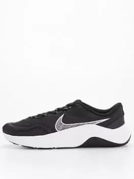 Image of Nike Legend Essential 3 - Black/White/Grey , Black/White/Grey, Size 10, Men