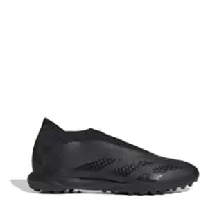 Image of adidas Predator Accuracy.3 Laceless Astro Turf Trainers - Black