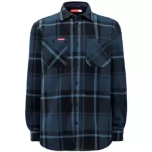 Image of Hard Yakka Mens Sherpa Fleece Casual Shacket Jacket XXL - Chest 47-49' (119-124cm)