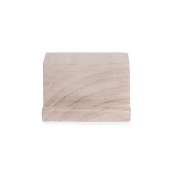 Image of Wooden Vinyl Record Stand Natural M&W