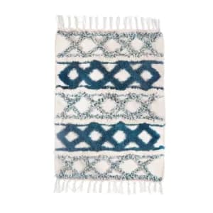 Image of Sass & Belle Blue Scandi Boho Rug