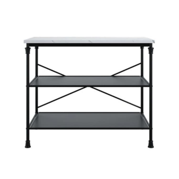 Image of LPD Fairmont Marble Effect Console Table