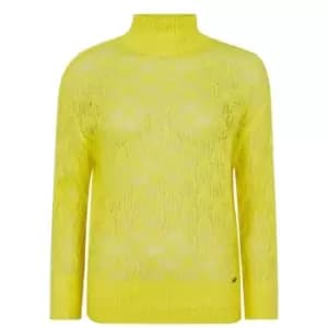 Image of Ted Baker Kcarly Cable Jumper - Yellow