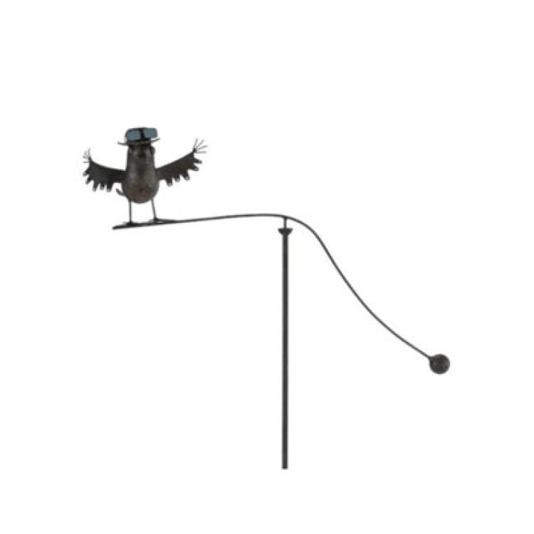 Image of Minster Bird Garden Stake - Metal - L7 X W27 X H55 Cm