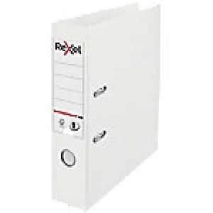 Image of Rexel Choices Lever Arch File 75mm Polypropylene 2 ring White