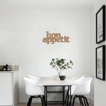 Image of Bon Appetit 2 - Copper Copper Decorative Metal Wall Accessory