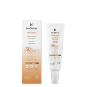 Image of Sesderma Repaskin Silk Touch Facial Sunscreen SPF50 50ml