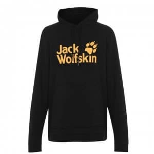 Image of Jack Wolfskin Quadrant Hoodie - Black 6000 SMU