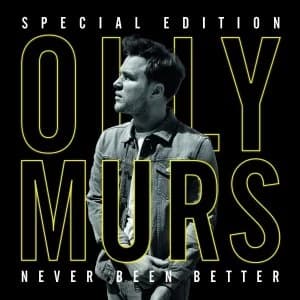Image of Olly Murs Never Been Better Special Edition CD