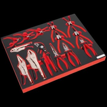 Image of Sealey 14 Piece Plier Set in Module Tray for AP24 Tool Chests