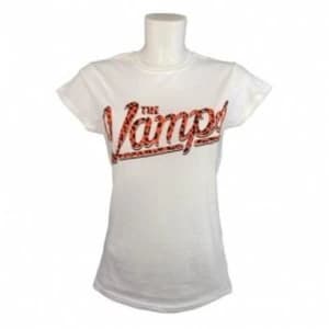 Image of The Vamps Team Vamps Ladies White T Shirt Large