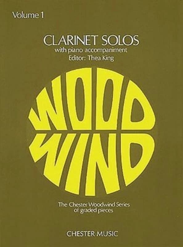 Image of Clarinet Solos with Piano Acc Paperback