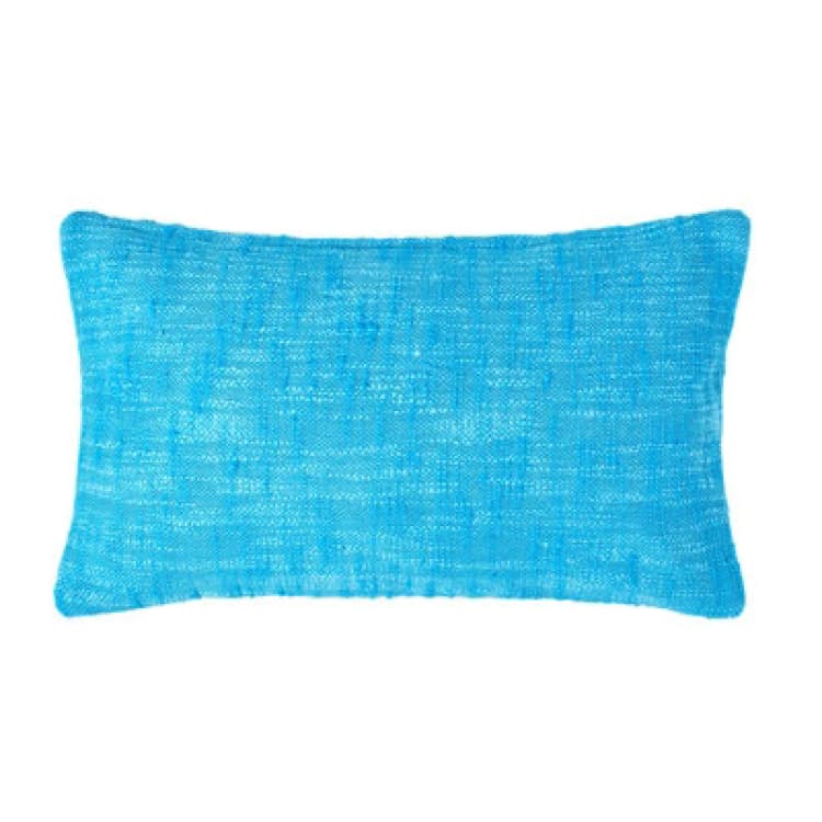 Image of Homescapes Nirvana Cotton Cushion Cover Teal