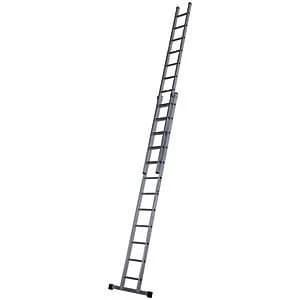 Image of Werner Professional 6.28m 2 Section Aluminium Extension Ladder