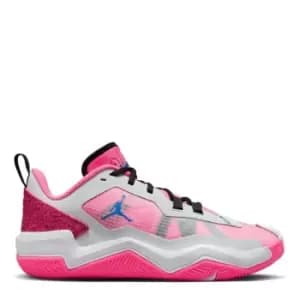 Image of Jordan One Take 4 Energizer, White/Game Royal-Pink Blast-Photon Dust, size: 9, Male, Basketball Performance, DO7193-104