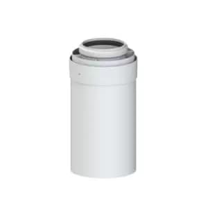 Image of Viessmann SC 1000mm Boiler Flue Extension Pipe Diameter 60/100 mm