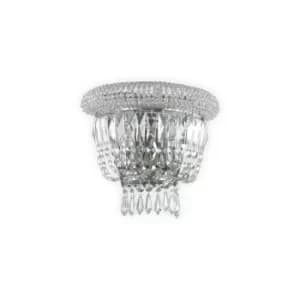 Image of Dubai 2 Light Wall Light Chrome, E14