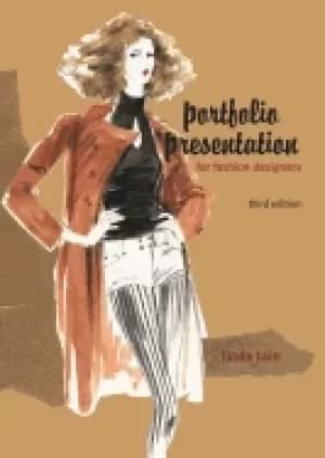 Image of portfolio presentation for fashion designers