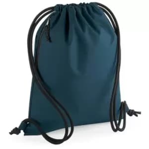 Image of BagBase Unisex Recycled Gymsac (One Size) (Petrol)