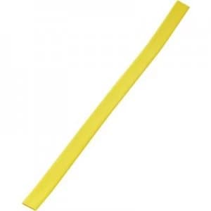 Image of Heatshrink wo adhesive Yellow 12mm Shrinkage31 393740 Sold by the metre