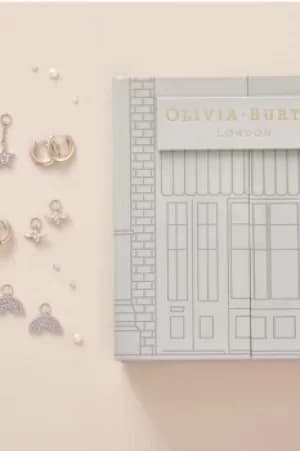 Image of Olivia Burton Jewellery Rainbow House of Huggies Gold OBJGSET16