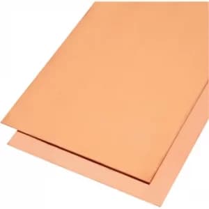 Image of Reely 8508 Copper Sheet 400 x 200 x 0.8mm (L x W x D)