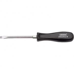 Image of Draper Expert Mechanics Flared Slotted Screwdriver 6mm 100mm