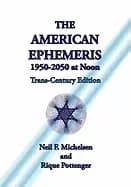 Image of american ephemeris 1950 2050 at noon