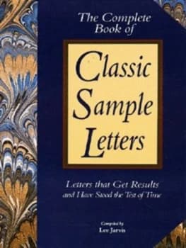 Image of The Complete Book of Classic Sample Letters by Lee Jarvis Paperback