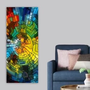 Image of DKY3229038481_50120 Multicolor Decorative Canvas Painting