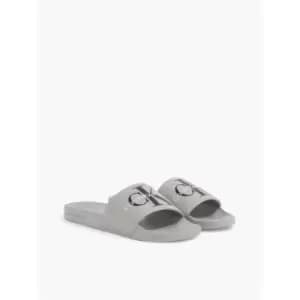 Image of Calvin Klein Jeans Monogram Slide - Grey
