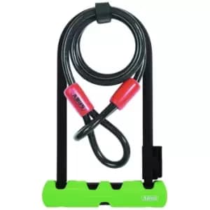 Image of Abus Ultra 410 D-Lock 230MM & Cable - Black