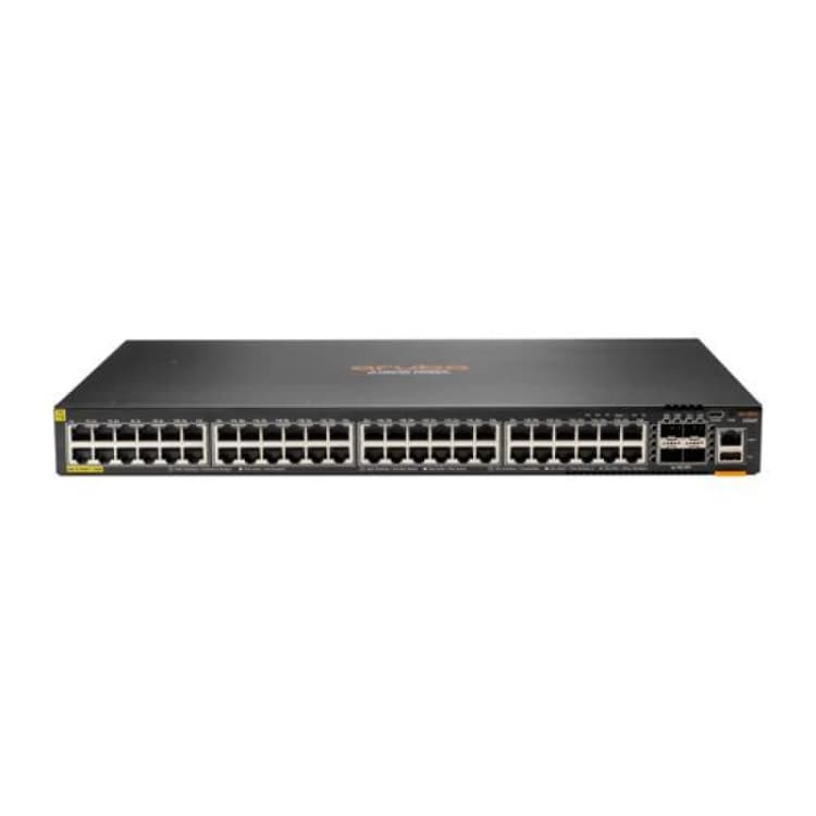 Image of HP Enterprise HPE Aruba Networking CX 6200F 48G Class-4 PoE 4SFP+ 740W Switch JL728B