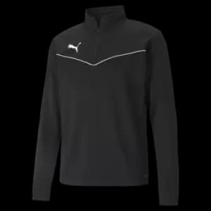 Image of Puma teamRISE 1/4 Zip Top Puma Black/White XLarge