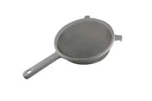 Image of Apollo Stainless Steel Strainer with ABS Body, 21cm, White