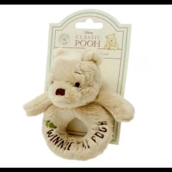 Image of Hundred Acre Wood Winnie the Pooh Ring Rattle